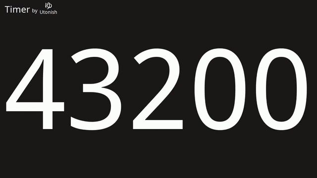 86400 Second Countdown Timer смотреть онлайн