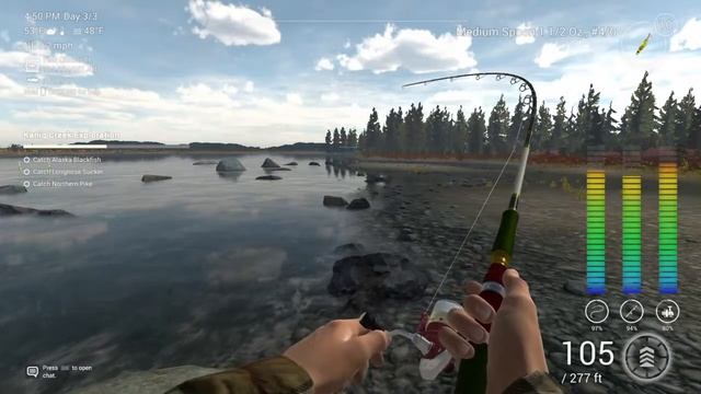 Fishing planet LIVE stream going for salmon come & chat смотреть онлайн