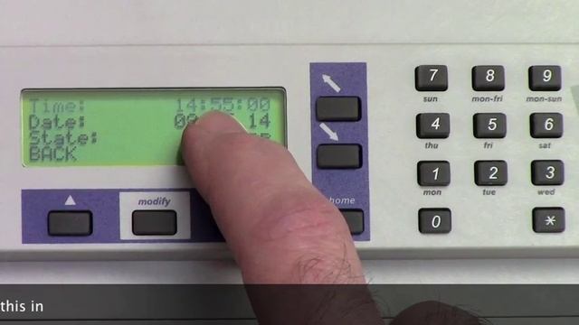 How To Reset The Position Of The Clock Hands With A Mobatime ETC-14 Master Clock