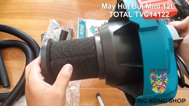 Máy Hút Bụi Mini 12L CHỈ TỪ 1TR Total TVC14122