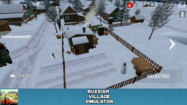 Delivery of wood and Ramp race Russian village simulator #part3 смотреть онлайн
