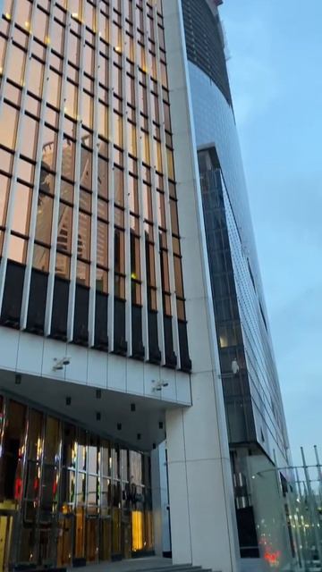 Башня Меркурий Москва-Сити 338,8 метра в высоту