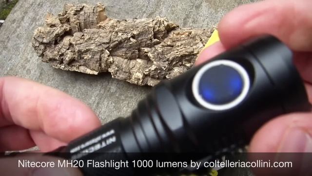 Nitecore Flashlight MH20 1000 lumens by coltelleriacollini.com смотреть онлайн