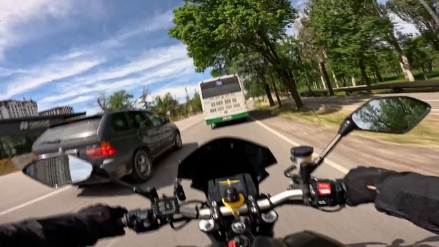 Yamaha MT-09 - Городской мотоцикл для НОВИЧКА. Тест Драйв