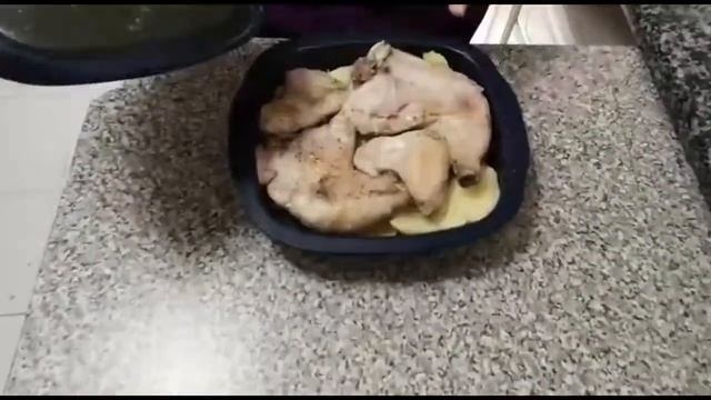 Pollo asado en MicroPro Grill смотреть онлайн