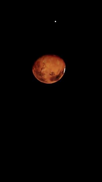 Celestial magic - Zoom into Mars on 06 May 2023 #astronomy #mars #space смотреть онлайн
