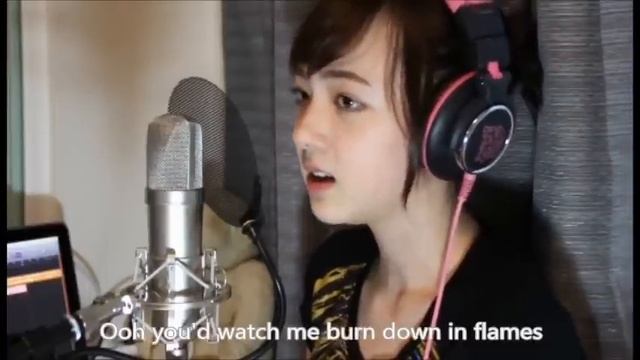 Bruno Mars - Grenade Lyrics cover by Jannina W смотреть онлайн