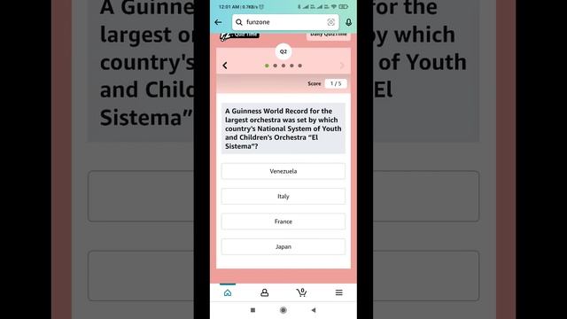 Amazon Quiz Answers Today l Win 25000 Amazon Pay Balance l 25 January 2022 смотреть онлайн