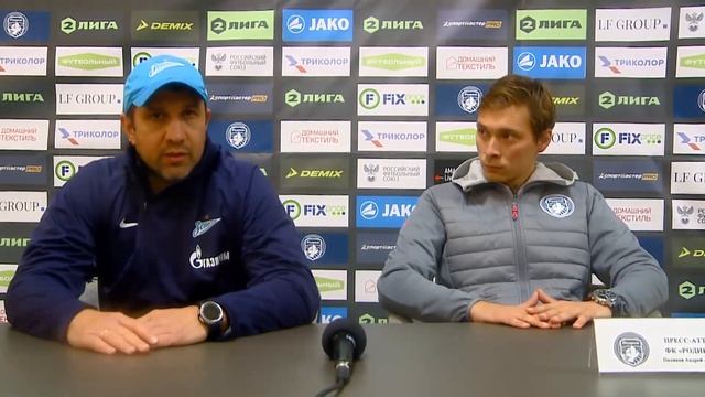 Родина-М — Зенит-2 | 26.09.2022 | Вторая Лига 2022/23 | Пресс-конференция смотреть онлайн
