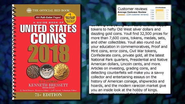 A Guide Book of United States Coins 2018: The Official Red Book, Spiral смотреть онлайн