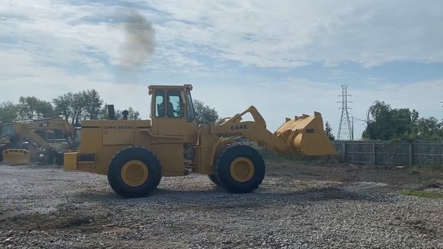 1991 DEERE 644E For Sale смотреть онлайн