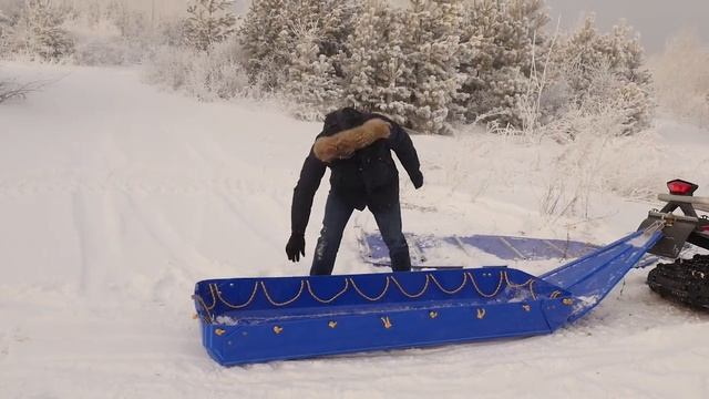 Сани для снегохода от FUSO JET!