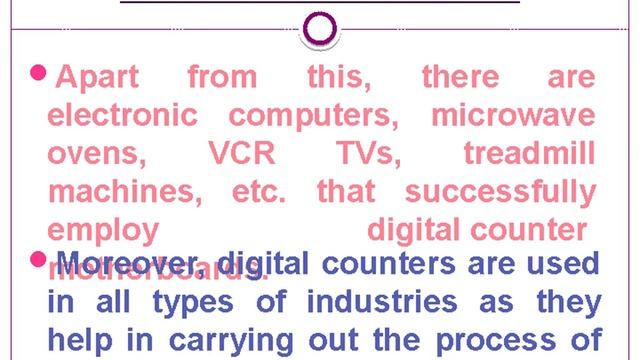 Digital Counters are a Constructive Electronic Device смотреть онлайн