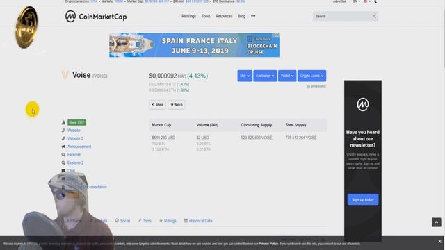 Криптовалюта Voise обзор, анализ, новости. Крипта для супер новичка смотреть онлайн