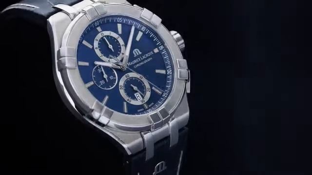 Maurice Lacroix Aikon Chronograph смотреть онлайн