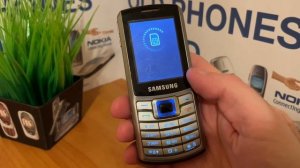 Samsung S3310 startup and shutdown - by Old Phones World