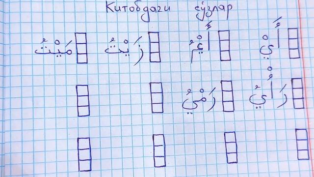 Араб алифбоси ёзилиши 7-дарс ЙА ҳарфи ёзилиши ي Аrab alifbosi yozilishi 7-dars YA harfi yozilishi смотреть онлайн