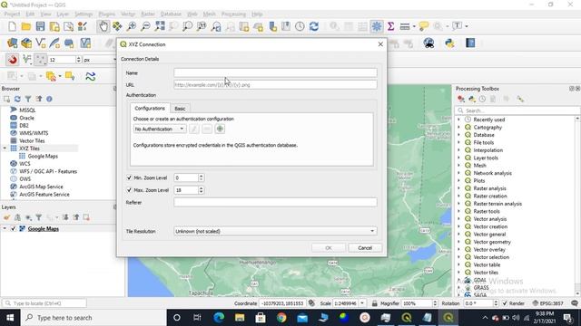 How To Add Google Map/Satellite/terrain/Road In QGIS,