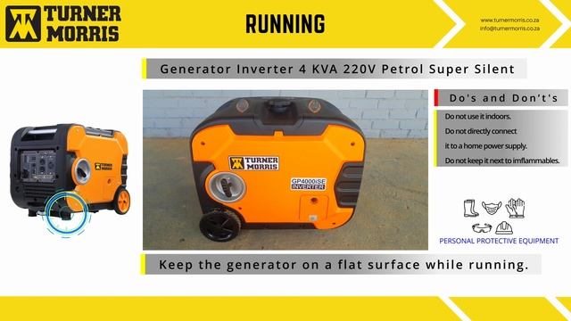 Turner Morris 4Kva Super Silent Inverter Generator смотреть онлайн