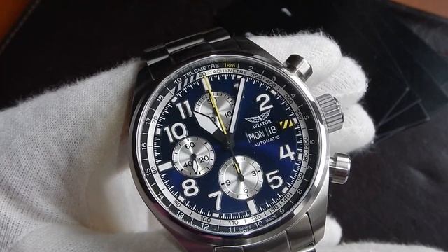 Video Recenzja: AVIATOR Swiss Made - Airacobra P45 Chrono Auto