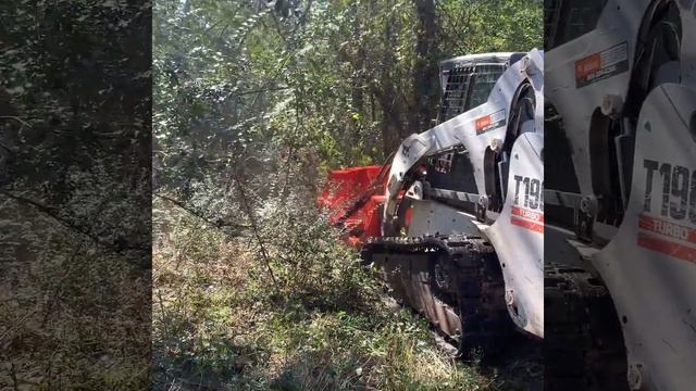 MTL XCT-3 DEMO BOBCAT T190 BRUSH CUTTING смотреть онлайн