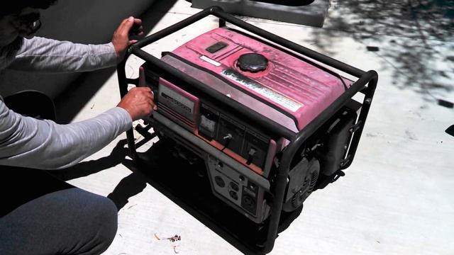 Honda 5000 watts gas generetor! смотреть онлайн