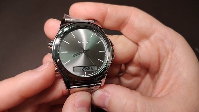 HOW TO ADJUST/CHANGE TIME AND DATE | CASIO MTP-VC01D