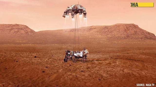 NASA's Perseverance Mars Rover spots `human trash` on Mars смотреть онлайн