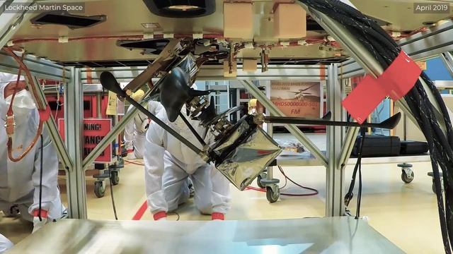 Testing The Mars Helicopter Delivery System On NASA's Perseverance Rover