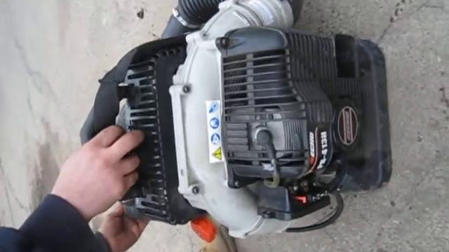 ECHO PB-413H LEAF BLOWER RUNS GOOD Used around the house lightly смотреть онлайн