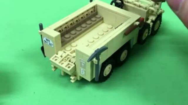 060.Lego Kfz 70 Krupp Protze 6x4 Personnel Carrier смотреть онлайн