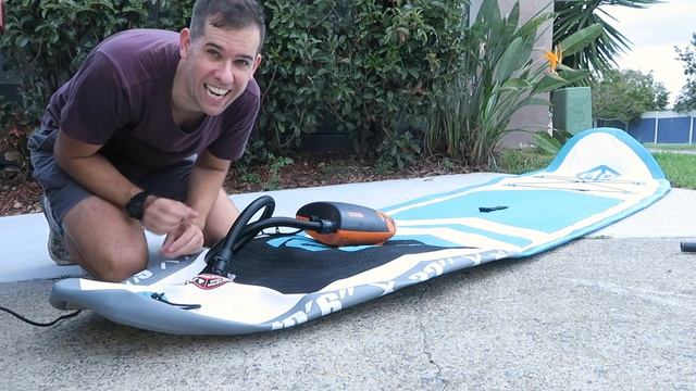 This is the best feature of the Shark II electric SUP Pump! смотреть онлайн