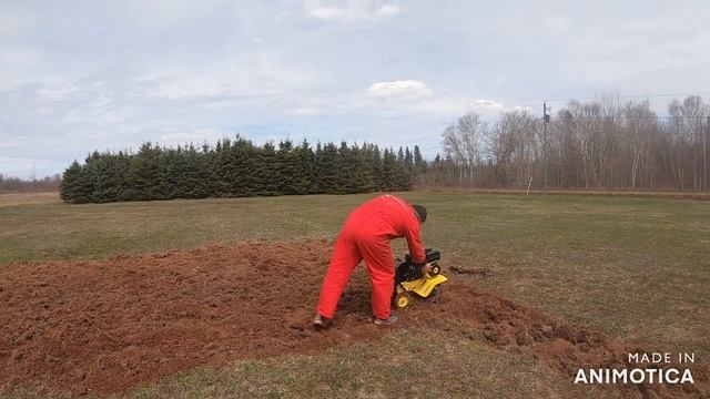 ТИМЧАСОВО ЗМІНИВ ПРОФЕСІЮ😁. CULTIVATOR CHAMPION 212cc FRONT TINE TILLER. NEW BRUNSWICK.CANADA🇨🇦141 смотреть онлайн