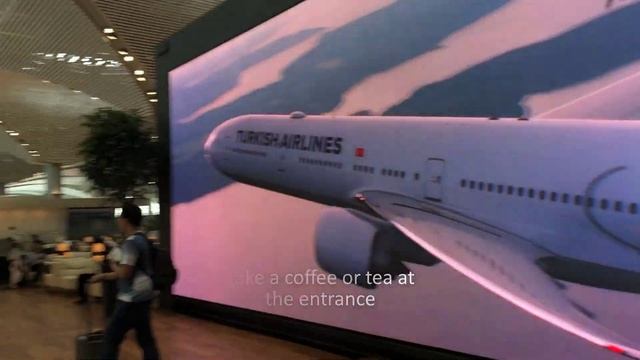 New Istanbul Airport & Turkish Airlines Business Lounge-Amazing!!! смотреть онлайн