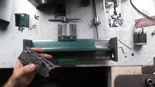 Micro CNC lathe building - part 3 assembly lathe bed and carriage смотреть онлайн