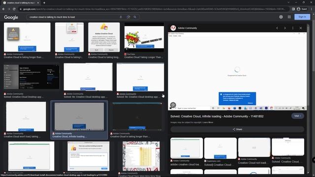 Creative Cloud Taking Longer Than Usual to Load Error - A Fix I Found November 2023 смотреть онлайн