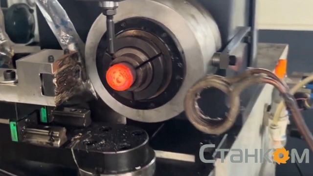 Установка для индукционной завальцовки концов труб смотреть онлайн