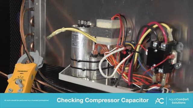 Checking Compressor Capacitor смотреть онлайн