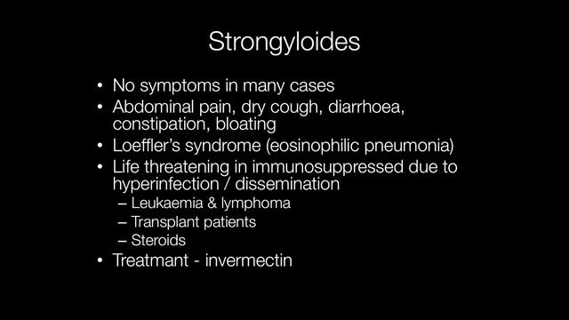 Strongyloides and Strongyloidiasis - Pathology mini tutorials смотреть онлайн