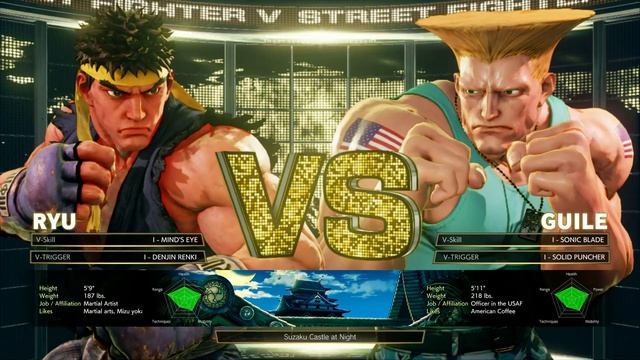 Street Fighter History The Matches (Street Fighter 5 Parsec) P1 Mr.Hadoken01 Vs PL2 HNdRxXdaDøn