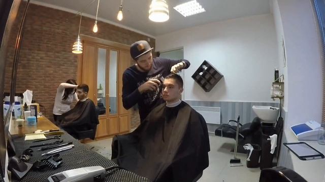 Time-Lapse.Barber shop TOP-CHOP смотреть онлайн