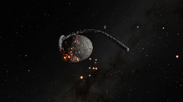 Moons Makes A Grazed Impact On Mercury