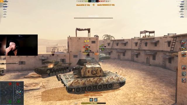 WoT Blitz - Грамотный Нестатист на Е100 - World of Tanks Blitz (WoTB) смотреть онлайн