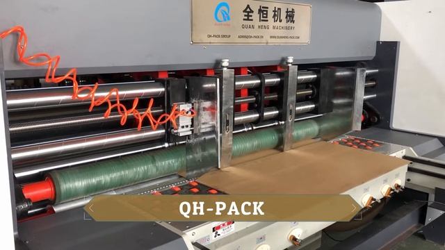 QHRS4 1426L Lead Edge Feeder Slotter Machine / Corrugated Cardboard Slotter Machine