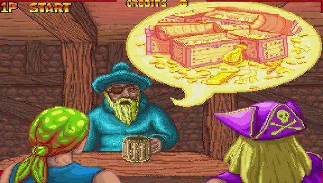 Pirates на ПК (MAME)