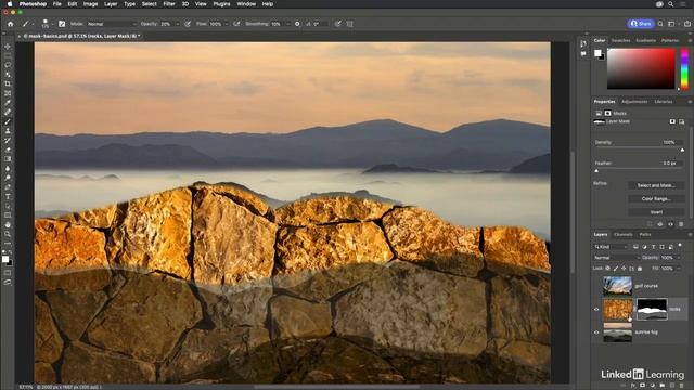 03-01 - Photoshop layer mask basics смотреть онлайн