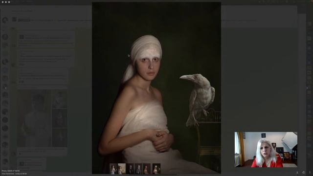 Разбор кадров марафона по FINE ART обработке смотреть онлайн