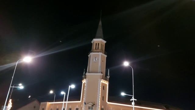 Sillamäe clock tower chimes / бой башенных часов Силламяэ смотреть онлайн
