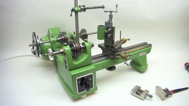 Lorch KD 50 Lathe, Drehbank in Aktion смотреть онлайн