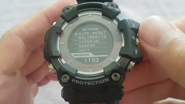 G-shock Casio Rangeman GPRB1000-1 how it looks on the hands смотреть онлайн
